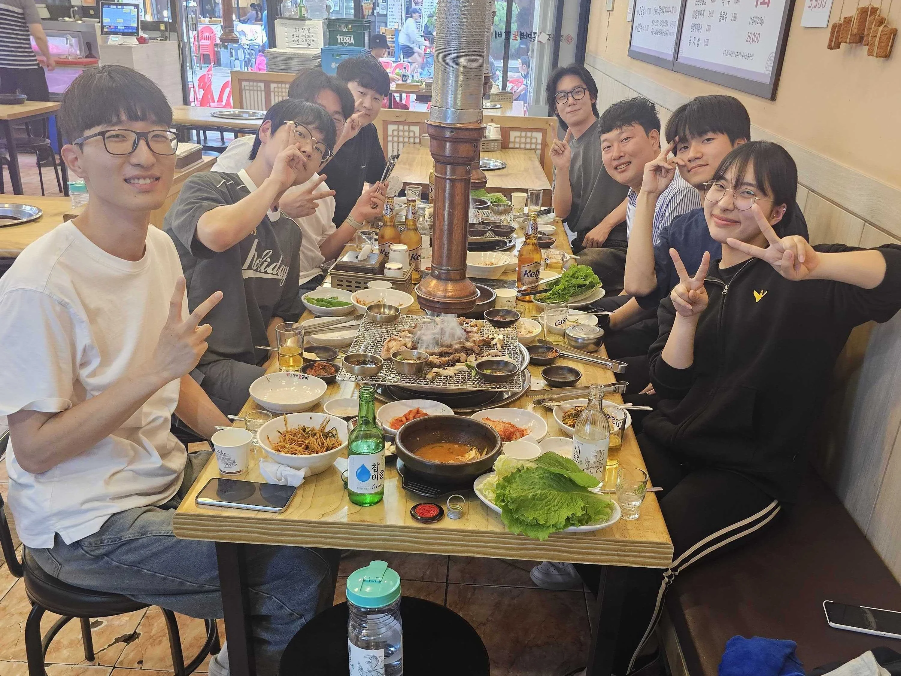 첫 논문 Accept 기념 저녁 식사