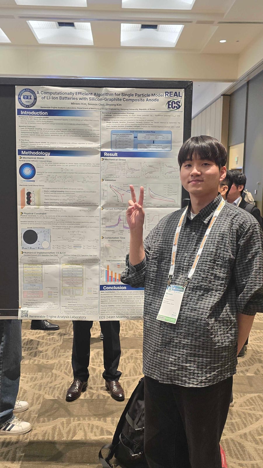 ECS 249th Meeting 포스터 발표 (Seattle) 1