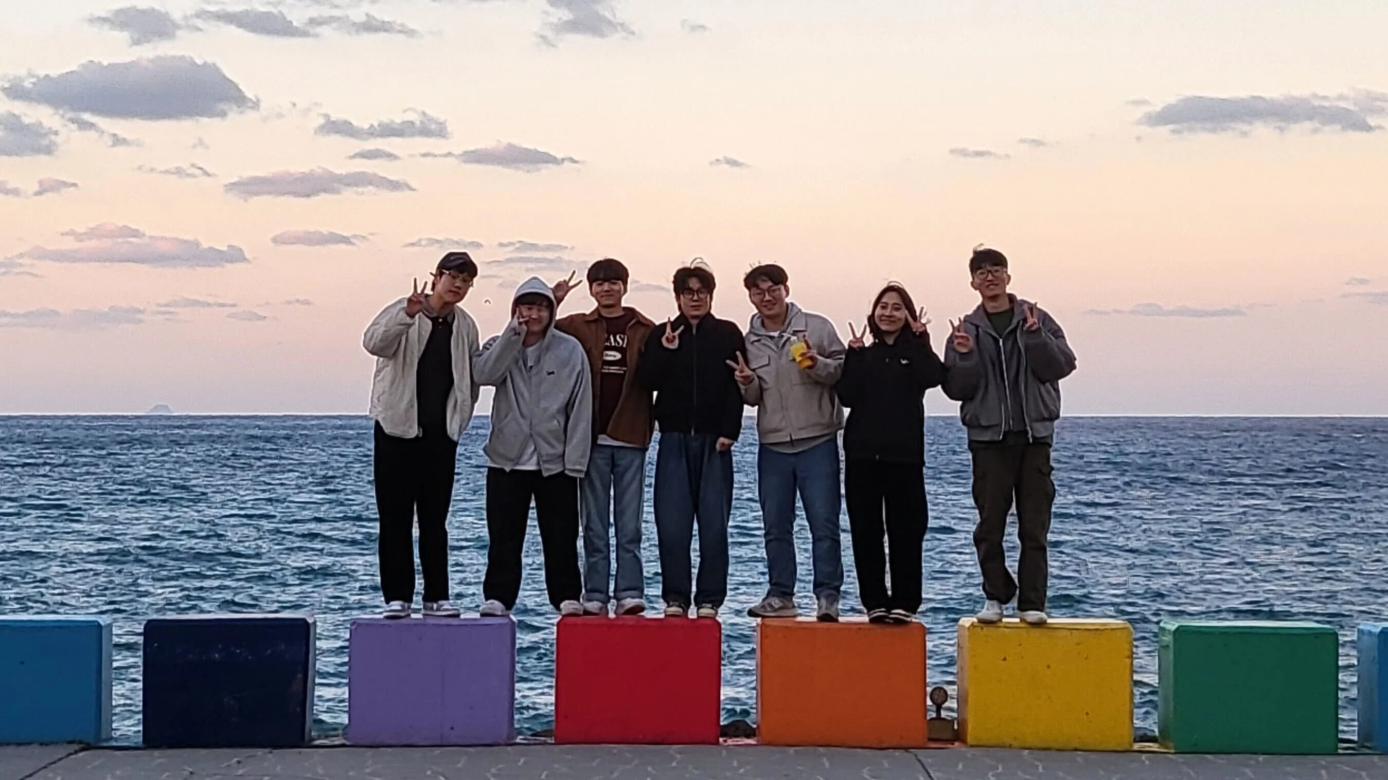 제주도 단체사진