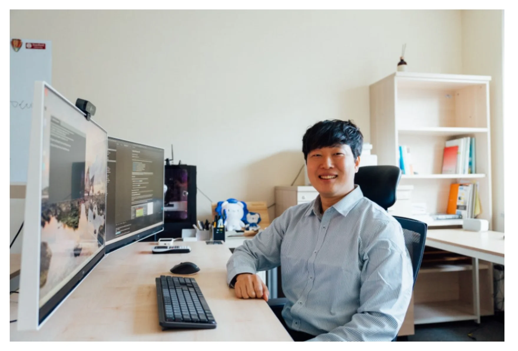 Desker 제품 협찬 및 인터뷰 진행